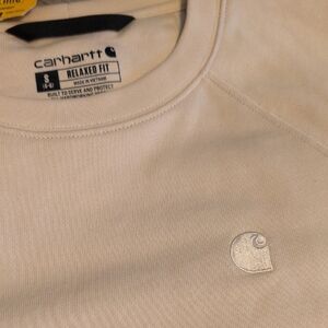Carhartt Cream Relaxed Fit Sweatshirt